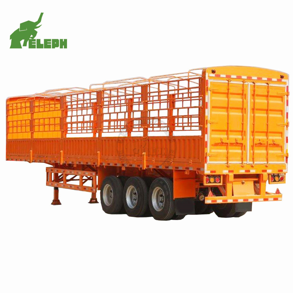 Customized Sugar Cane Harvest Stake Fence Cargo Truck Trailer