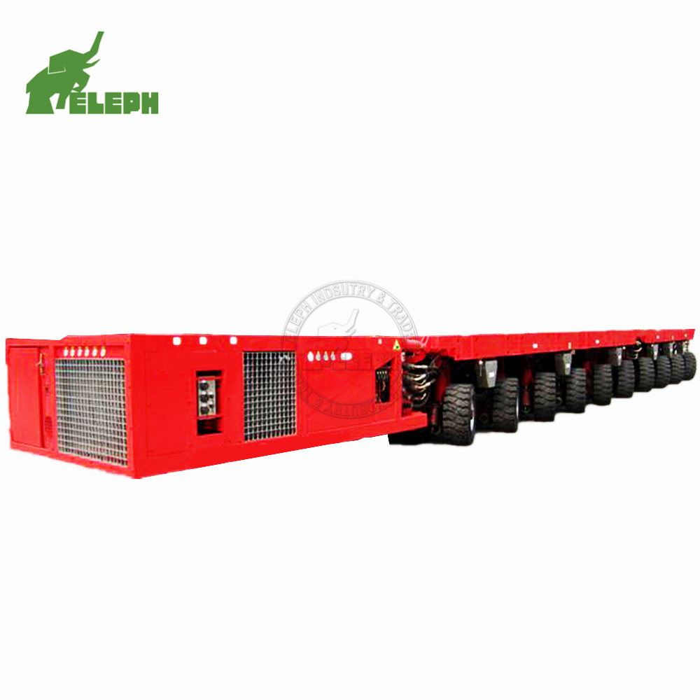 Eleph Customized SPMT Self Propelled Modular Concrete Girder Transporter Semi Trailer