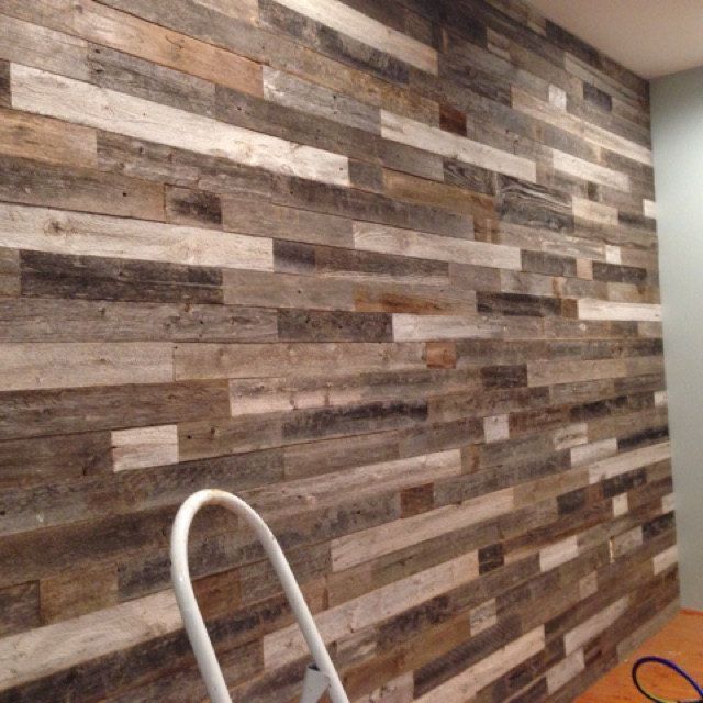 Wholesale Weathered Rustic Farmhouse Hardwood Paneling Gray/Brown Black Reclaimed Barnwood Planks DIY Wall Panels