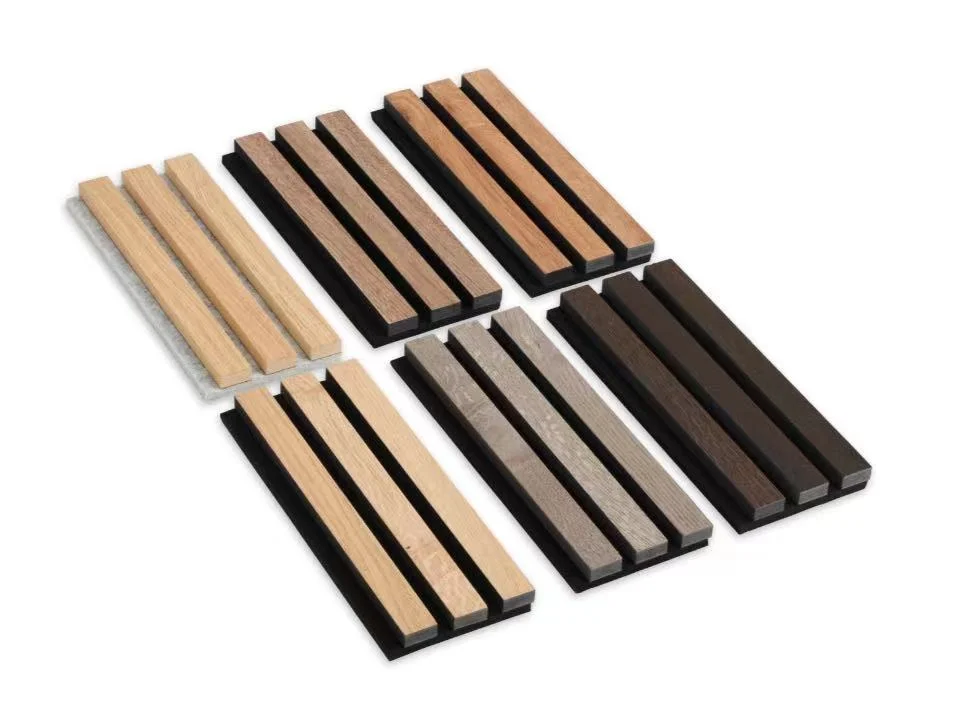 Akupanel Wooden Veneer Oak Slat Panel Acoustic Sound Proof Wall Panels Wood Acoustic Wall Panels Acusticos