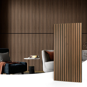 3D Modern Design Acoustic Wood Wall Panels Sound Proof Wall Ceiling Panels Acoustic Foam Sound Insulation Wood Panel