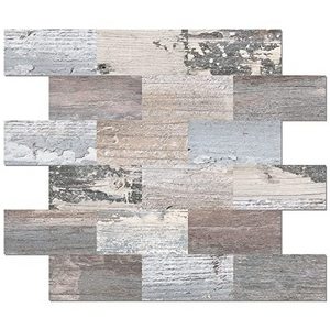 Weathered Reclaimed Wood Planks for DIY Crafts Barn Wood Accent Paneling Board Planks for Home Walls