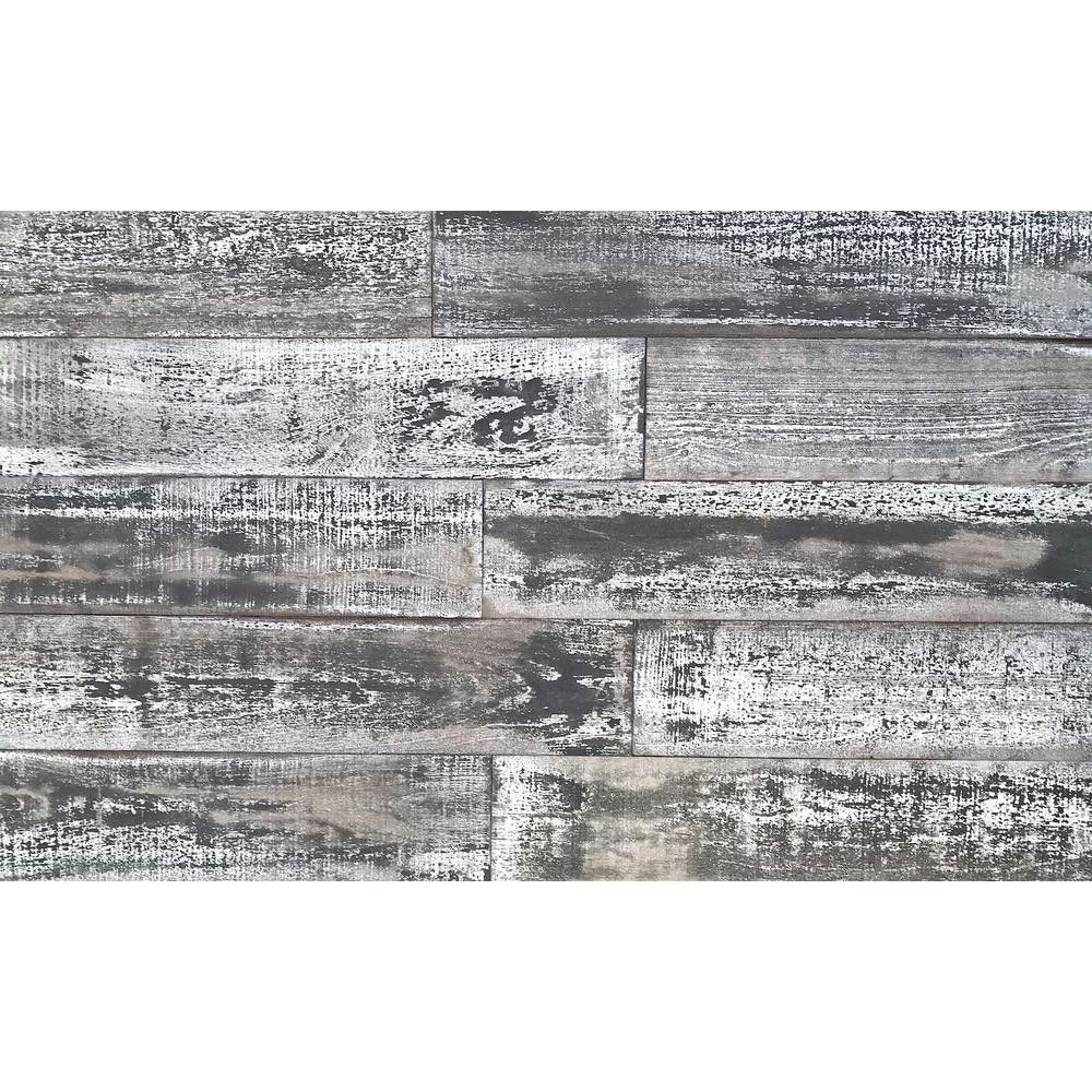 Natural Weathered Gray  Pack of 6 Planks Reclaimed Barn Wood Bundle | 24 inch | Wood Planks