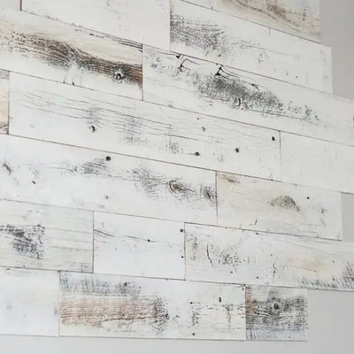 All Natural Real Solid Wood Accent Wall Planks Reclaimed Inspired Panels DIY Barn Wood Boards Aged Rustic Wall Boards