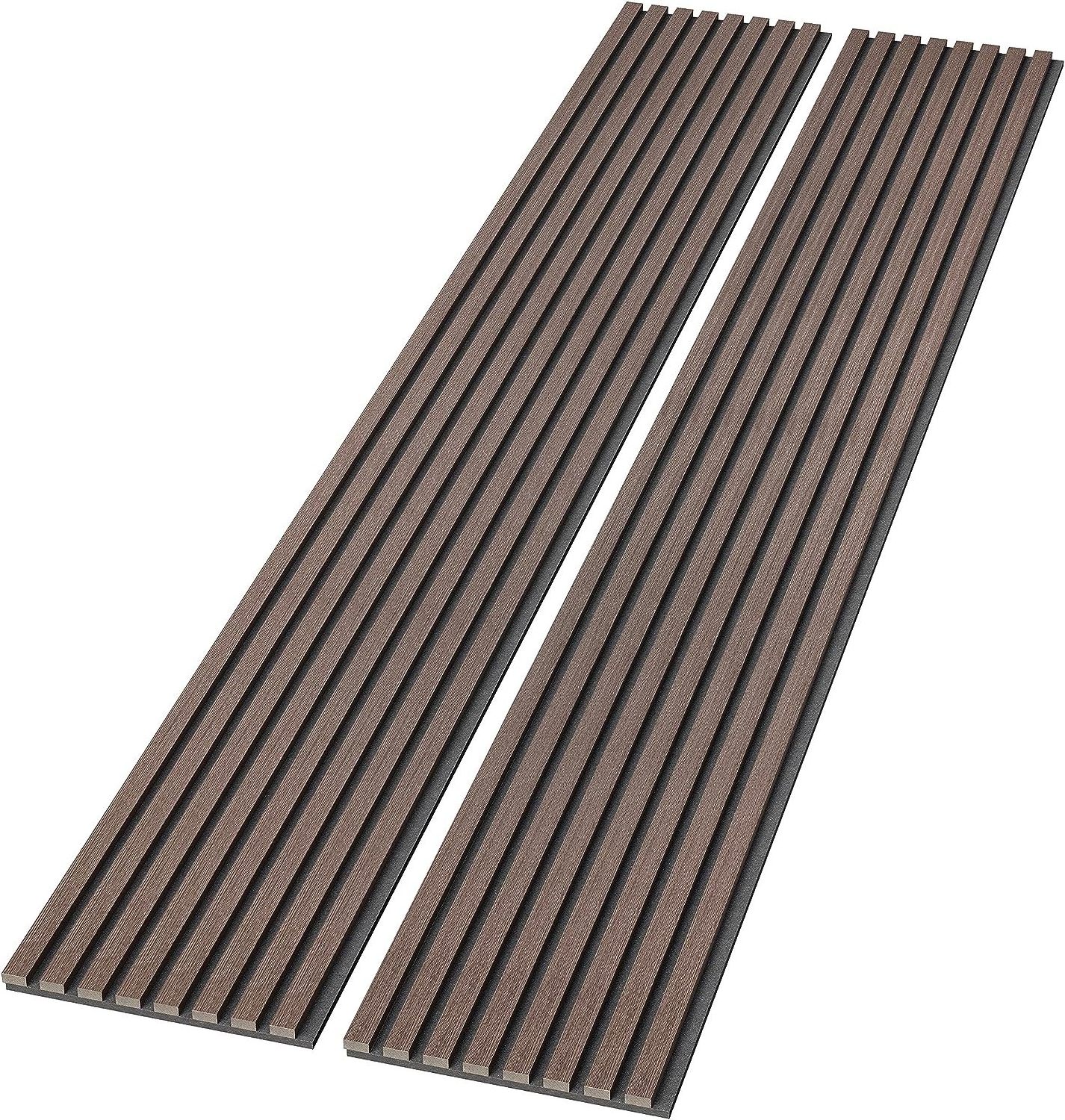 Decorative wall Foam Panels Acoustic Wooden Slat Wall  Wood Fiber Acoustic Panel Slatted Acoustic Panels