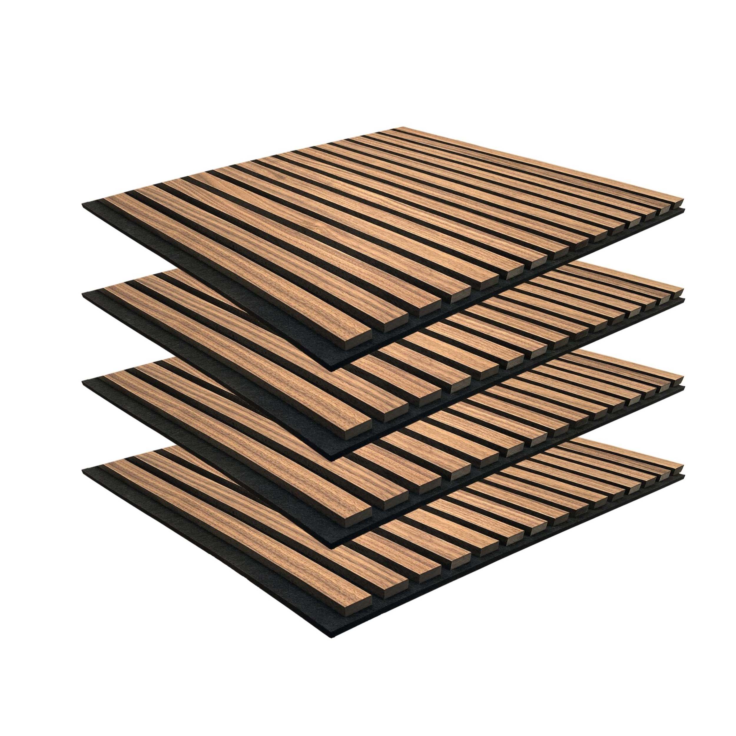 Soundproof Wall Panels Wood Slat Acoustic Panels for Wall Decor 3D Wood Slat Panel