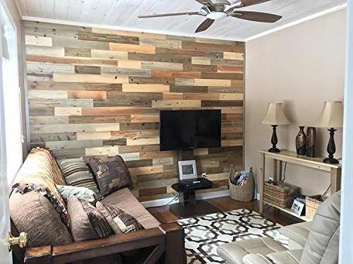 Reclaimed Wood Planks for Wall Wood Panels for Interior Wall Decor 12 Wood Panels for Wall Accents