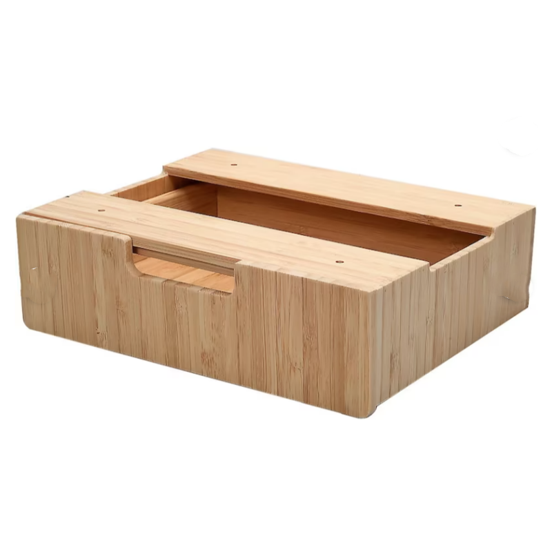 Popular Office Supply Storage For Pens Pencils Paper 9.5 x 7.5 x 2.5 Inches  Bamboo Mountable Drawer For Under Desk