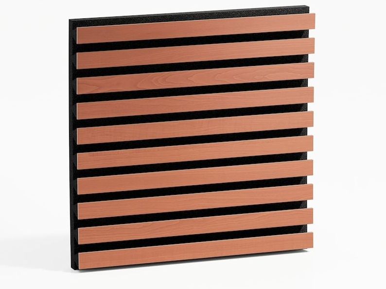 Factory price ODM acoustic Modern Acoustic Akupanel Sound Absorption Proofing Wooden Design Wood Slat Polyester Fiber Wall Panel