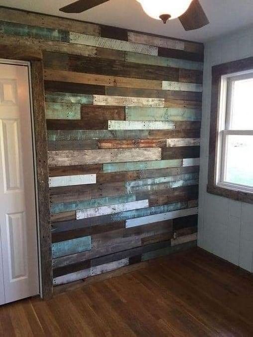 Barnwood Planks - Wood Wall Panels for Farmhouse Decor - 12 Reclaimed Wood Planks