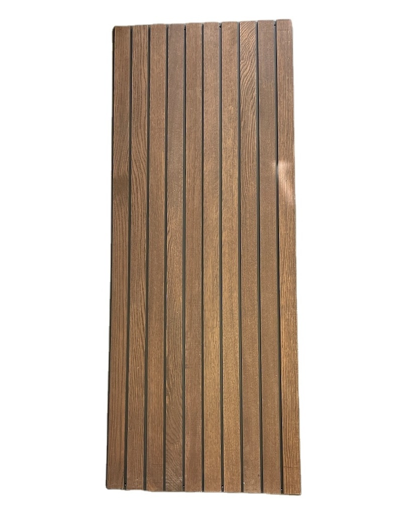 Factory price custom Wood Veneer Slat Wall Panels 3d Acoustic Panels decor furniture For Interior Wall Decor Soundproof Paneling