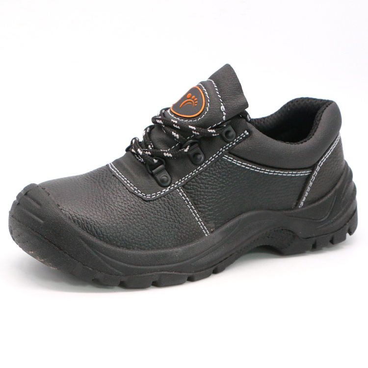 ENTE SAFETY Steel toe split cow leather breathable wear-resistant safety boots CE Certification S3 work shoes for men