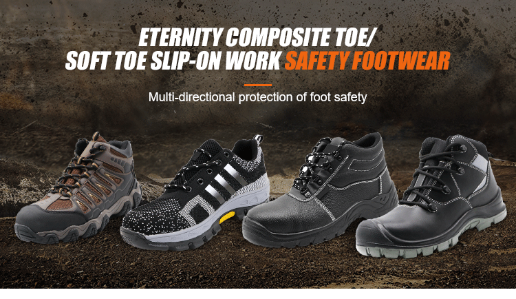 ENTE SAFETY Steel toe split cow leather breathable wear-resistant safety boots CE Certification S3 work shoes for men