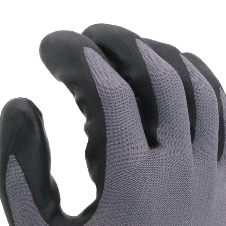 ENTE SAFETY Top sale global firm grip men's oil resistant utility foam nitrile coated manufacturer of safety hard work gloves