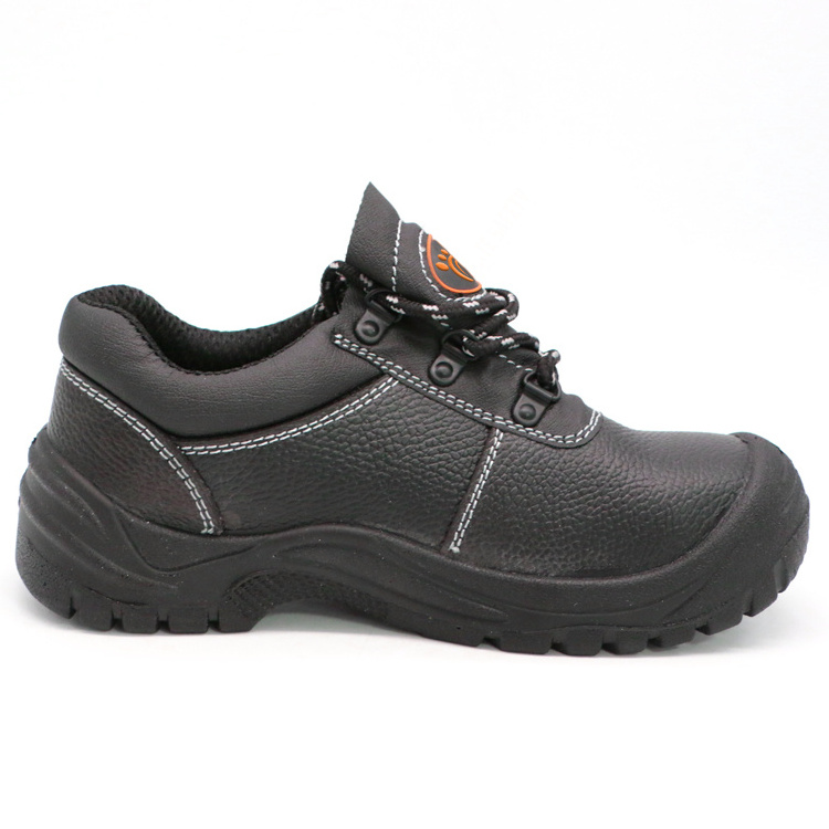 ENTE SAFETY Steel toe split cow leather breathable wear-resistant safety boots CE Certification S3 work shoes for men