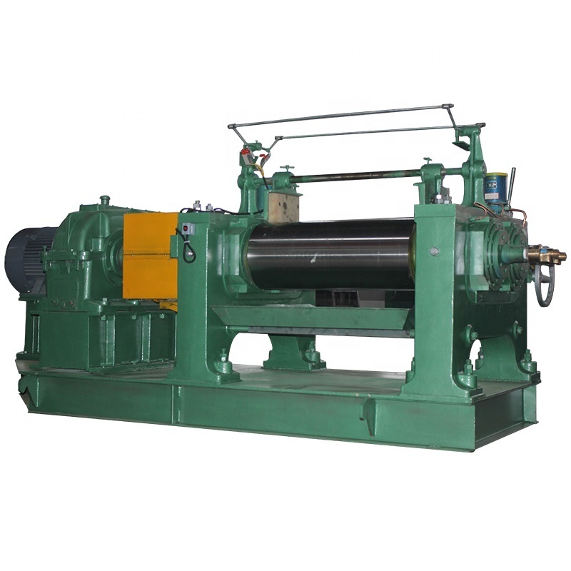 Rubber Two Roll Mixing Mill For Rubber Raw Materials