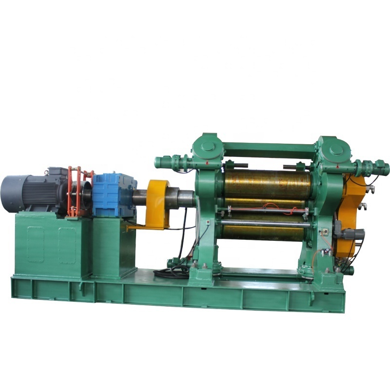 3 roll rubber calender machine for rubber sheet