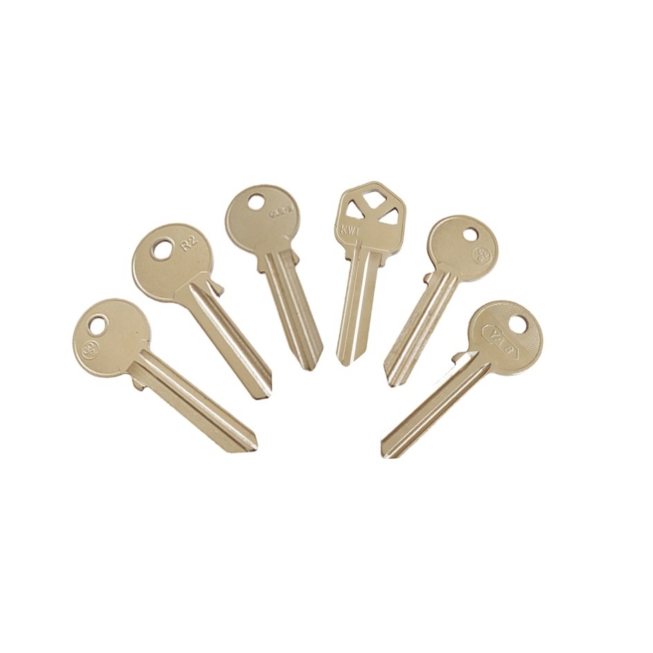 universal  ul050 key blank brass door blank keys for duplicate