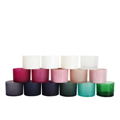 Wholesale 3 Wick Candle Container for Candle Making Empty Glass Candle Jar