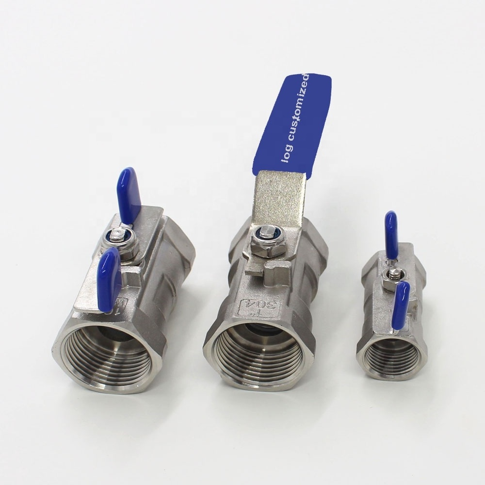 ss 1 piece cf8m ptfe lined 1/4 npt stainless steel ball valve cpvc ball valve