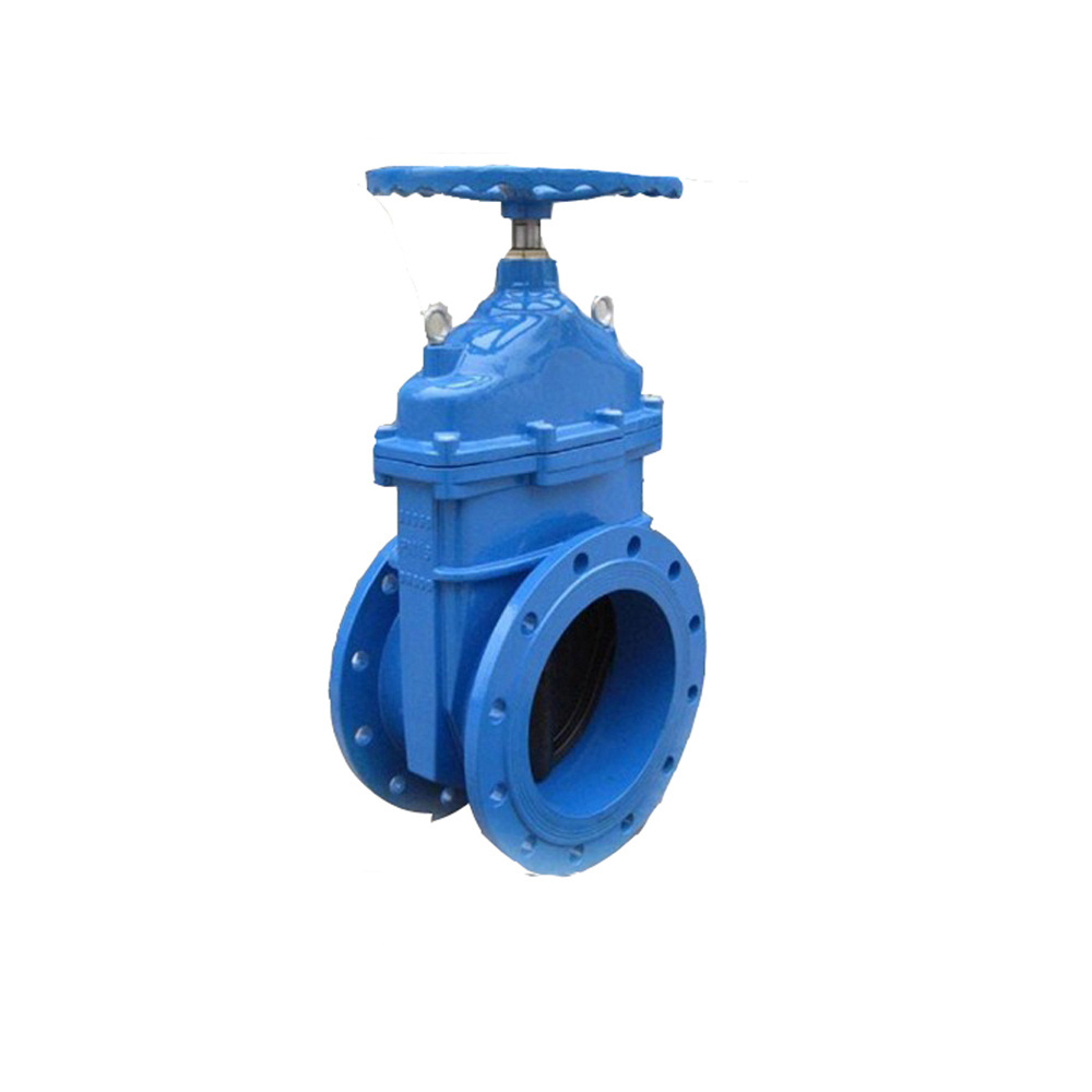 cast iron Pn16 NRS EPDM Wedge hand wheel resilient seated flanged Gate Valve