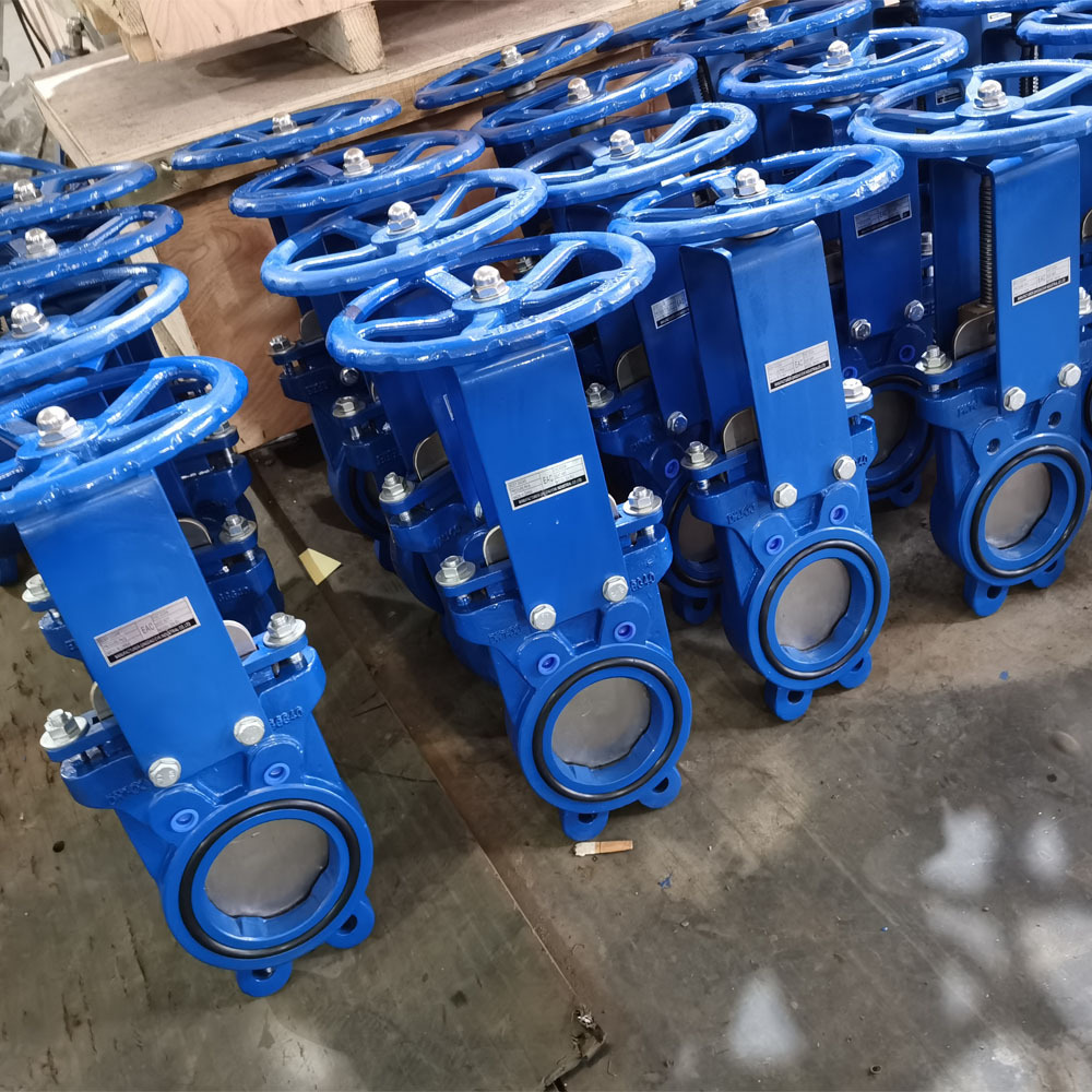 WCB Stainless Steel Class150 a216 cast steel Knife Gate Valve, pneumatic knife gate valve ,PN10 PN16 knife gate valve