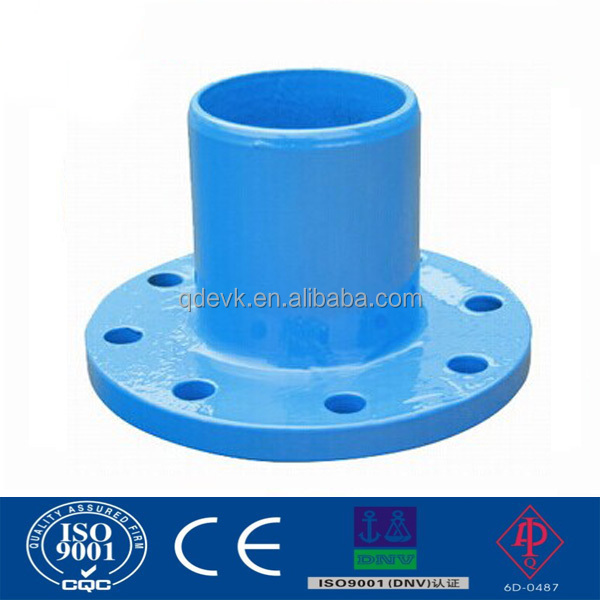 Ductile Cast iron pipe Fitting Flange spigot of sample