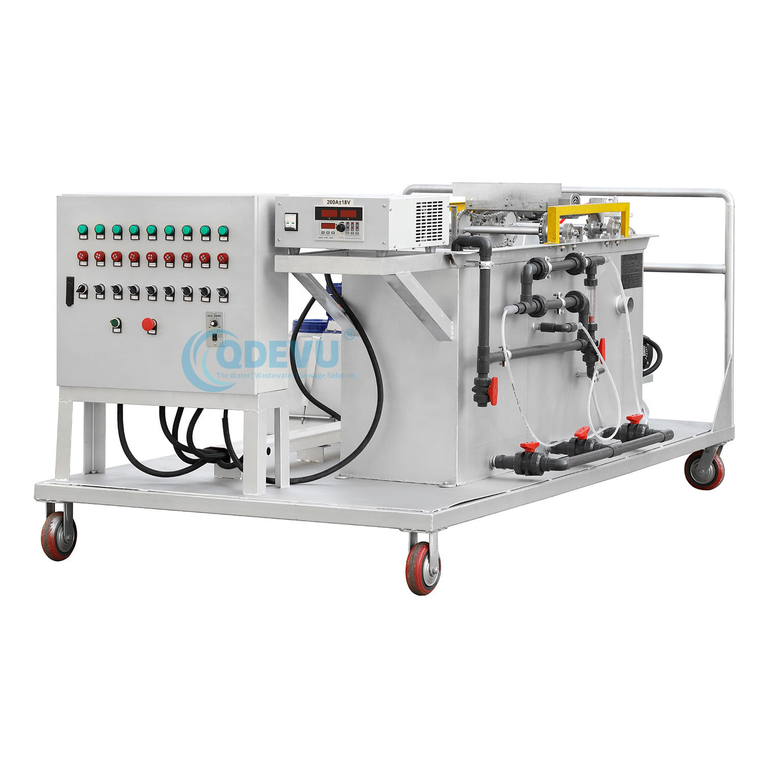 electrocoagulation wastewater treatment plants caf dissolved air flotation machine units daf treatment systems