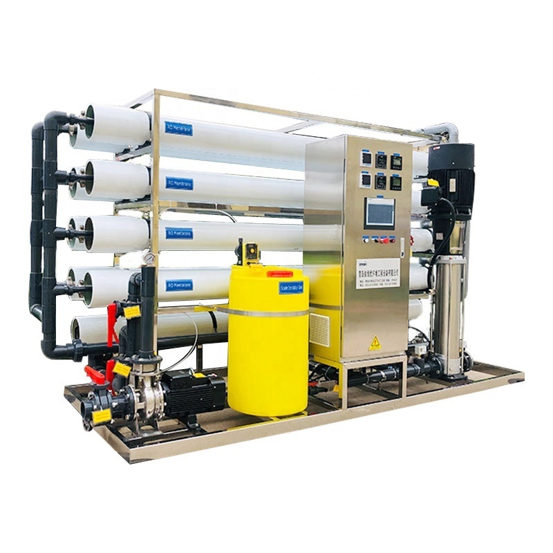 Mobile Portable Container Reverse Osmosis Water Purification Filtration RO Containerized Water Treatment Plant / Equipment/Unit