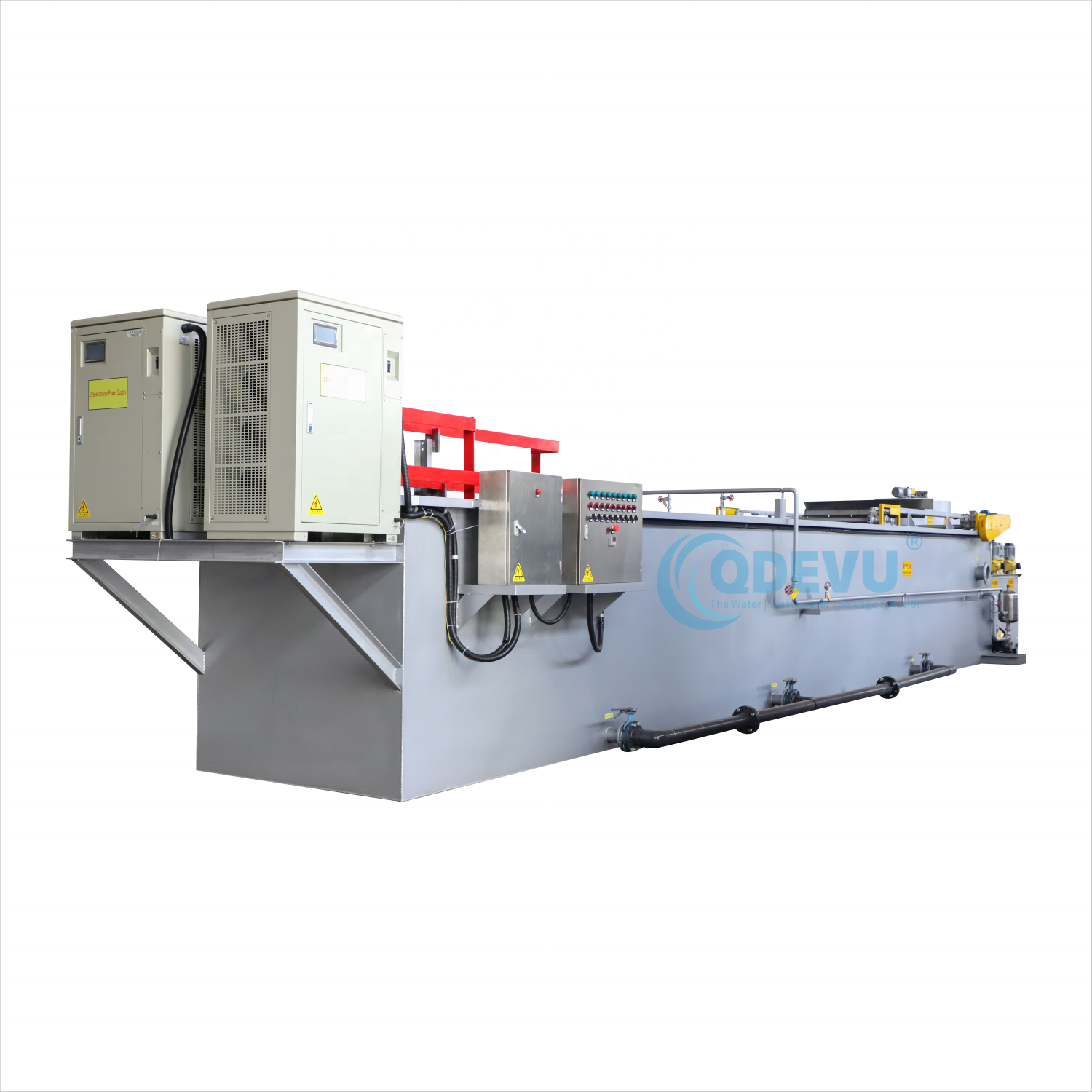 electrocoagulation wastewater sewage treatment equipment  mini plant  dissolved air flotation units daf systems machine