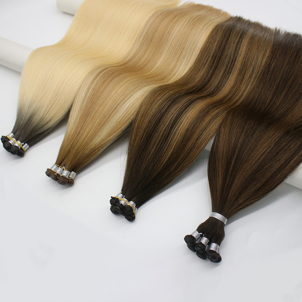 Skin Weft No Return Cuticle Intact Hair Genius Hair Weft Extensions New Design Genius Pu Weft