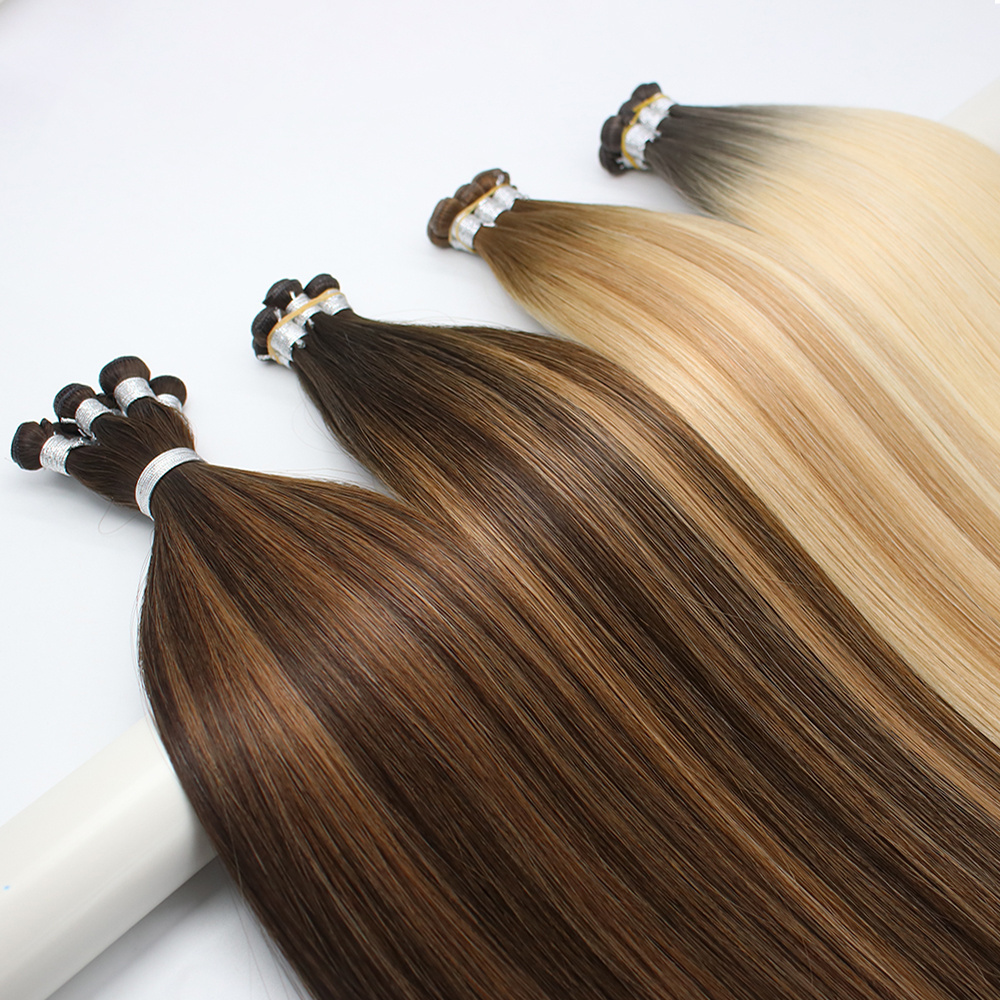 Skin Weft No Return Cuticle Intact Hair Genius Hair Weft Extensions New Design Genius Pu Weft