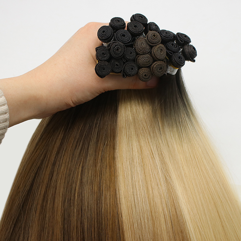 Skin Weft No Return Cuticle Intact Hair Genius Hair Weft Extensions New Design Genius Pu Weft