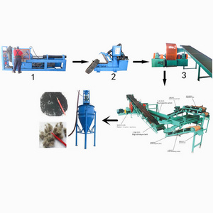 qingdao Waste Tyre Recycling Machinery Truck Tire Sidewall Cutter Waste Tire Cutter