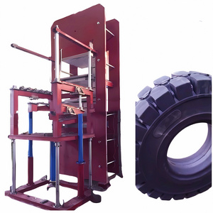 Tire Making Machine Manufacturing Plant Provided Tyre Pump Machine Automatic Trailer/solid OTR /forklift Solid 3 Years 5.5 380V