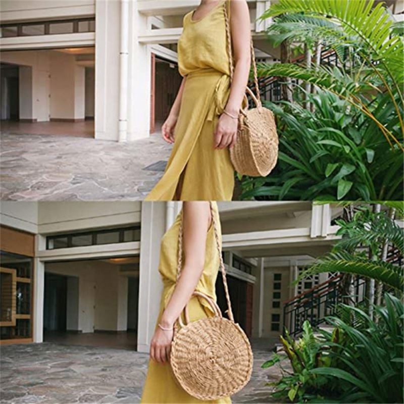 Summer beach embroidery moroccan straw tote bag straw bag straw beach bag for women