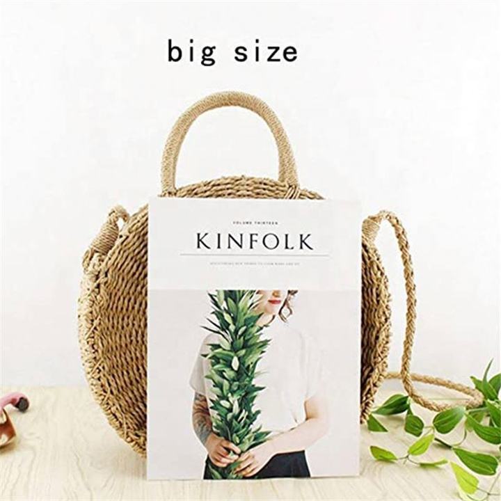 Summer beach embroidery moroccan straw tote bag straw bag straw beach bag for women