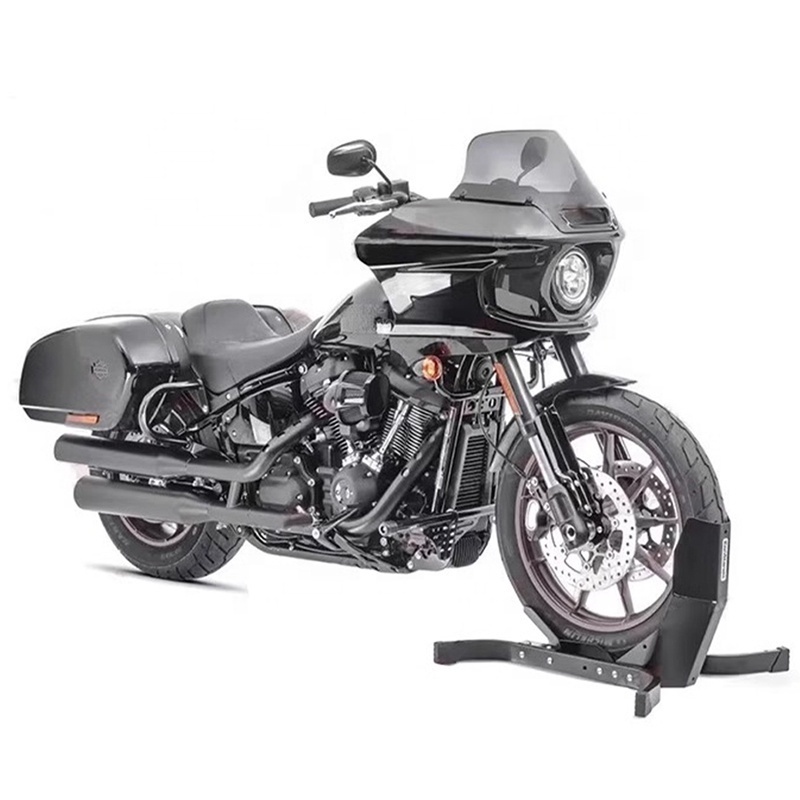 Unbeatable Protection Cruiser LowRider ST Sport Glide Motorcycle New Condition with Superior Steel Luggage Guard Rails