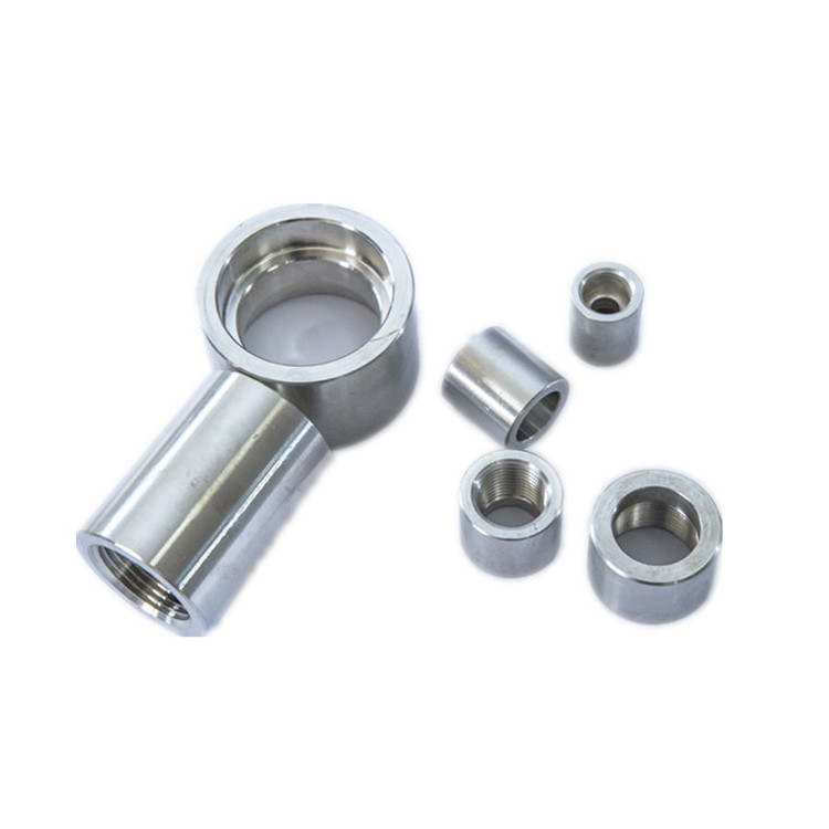 Round Threaded Studding Connector coupling SS304 Stainless Steel All thread Tube Sleeve