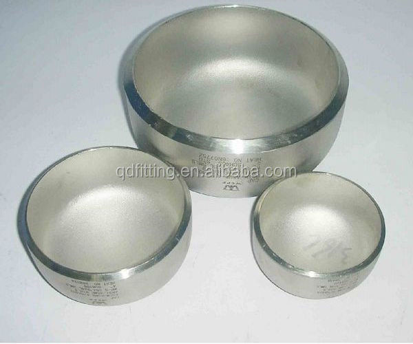 SS316L pipe fittings seamless weld tube cap end cap dn200 dn150 6