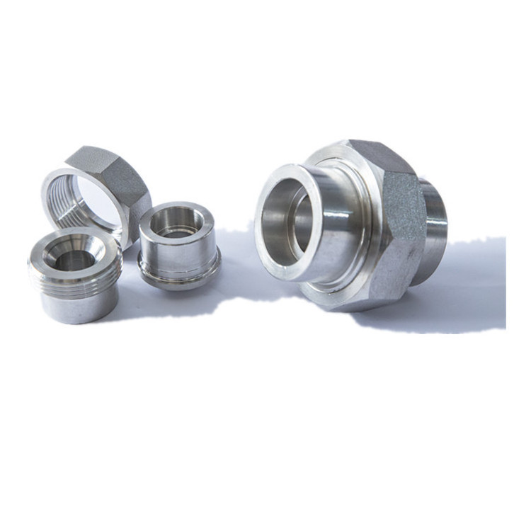 316 stainless steel pipe 6 inch stainless steel forged fitting 11/2 inch socket weld stainless steel union