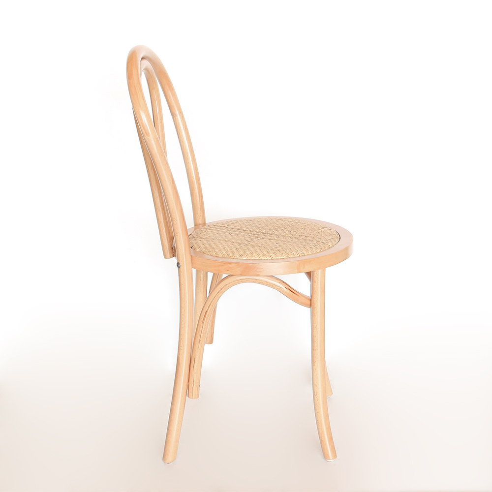 Stackable bentwood oak wood thonet dining chair