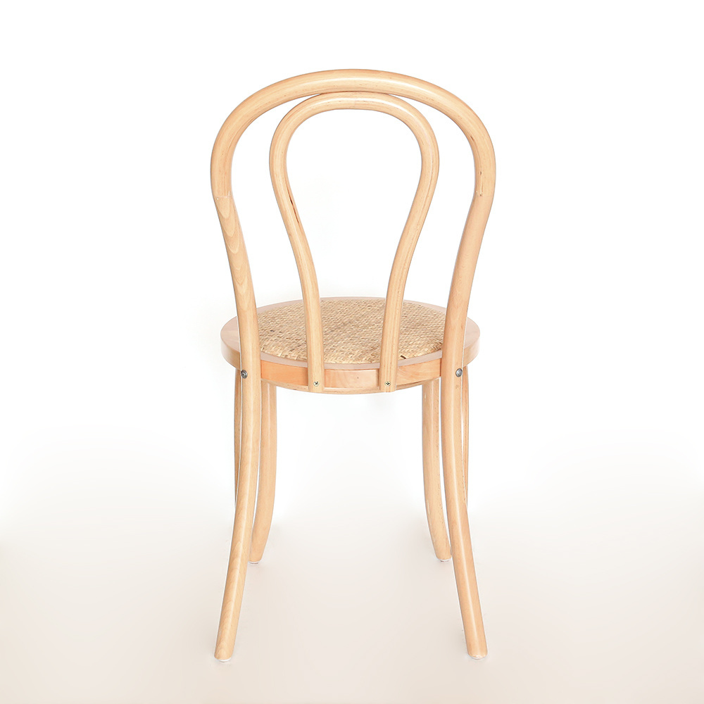 Stackable bentwood oak wood thonet dining chair