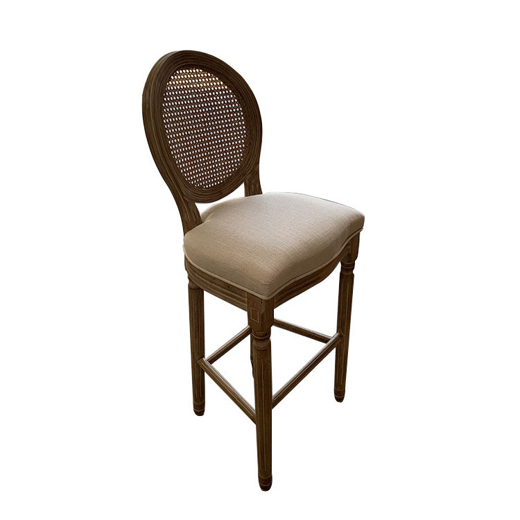 Free Sample High European Style Brown Rose Gold Green Oak Steel Victorian Back Cream Louis Xvi Dining Chair For Heavy People