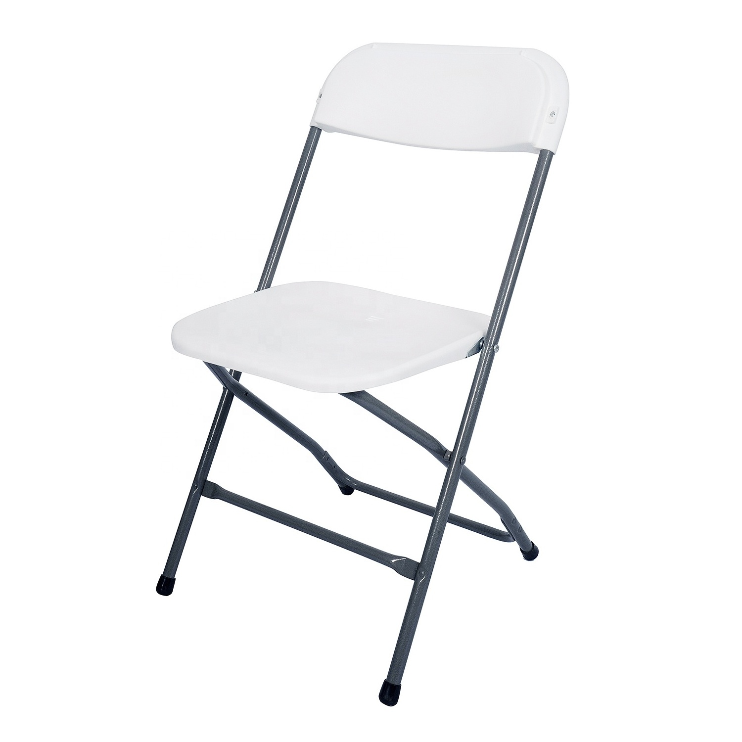 outdoor modern Garden furniture camping White party event metal plastic folding chair