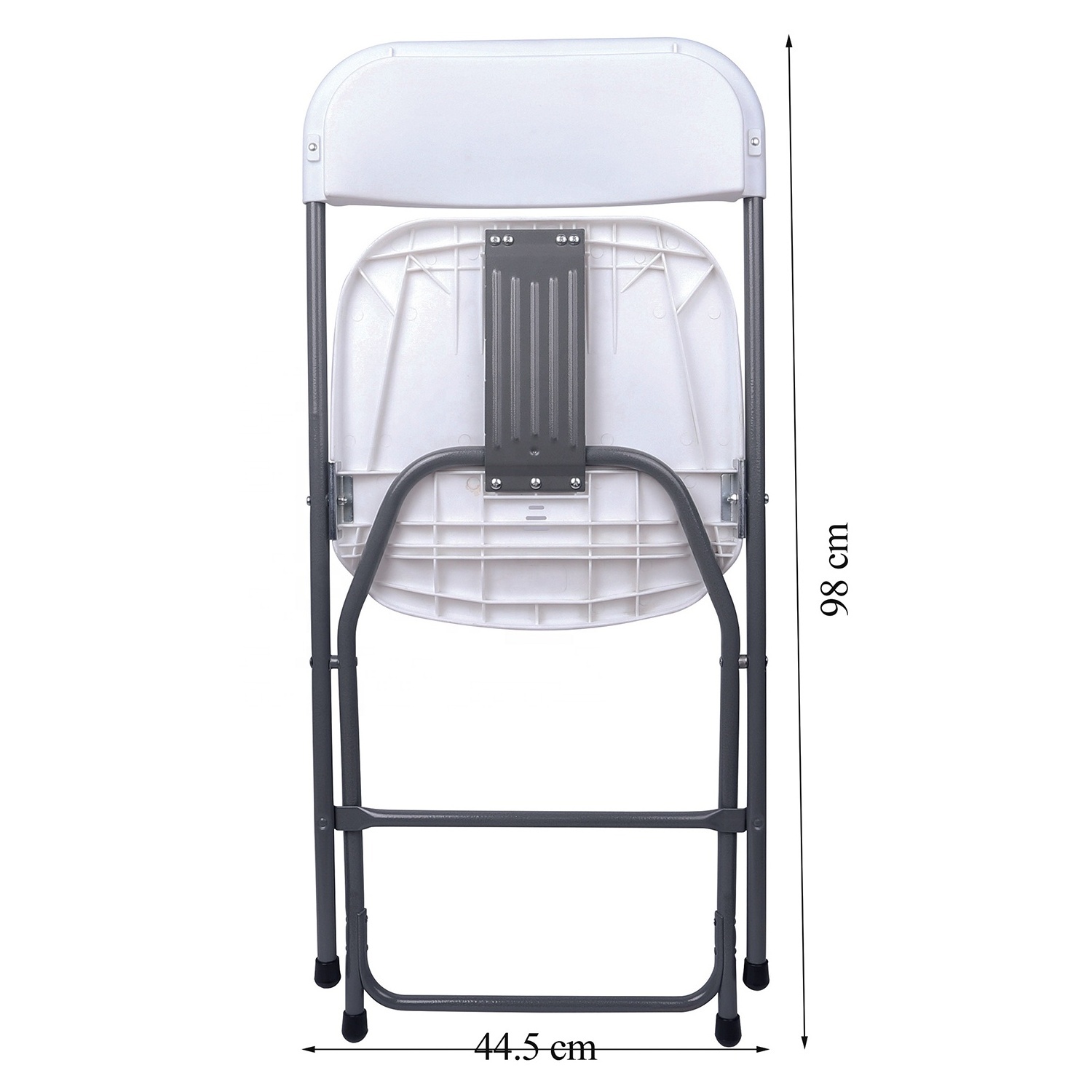 outdoor modern Garden furniture camping White party event metal plastic folding chair