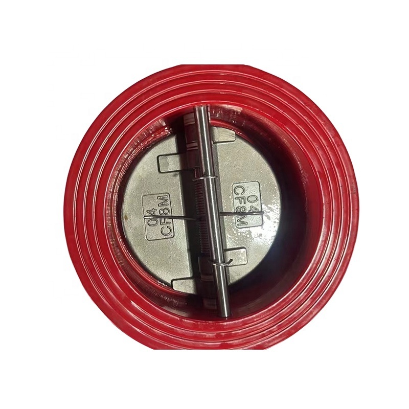 spring loaded check valve basement floor drain non return valve dual plate one way check valve