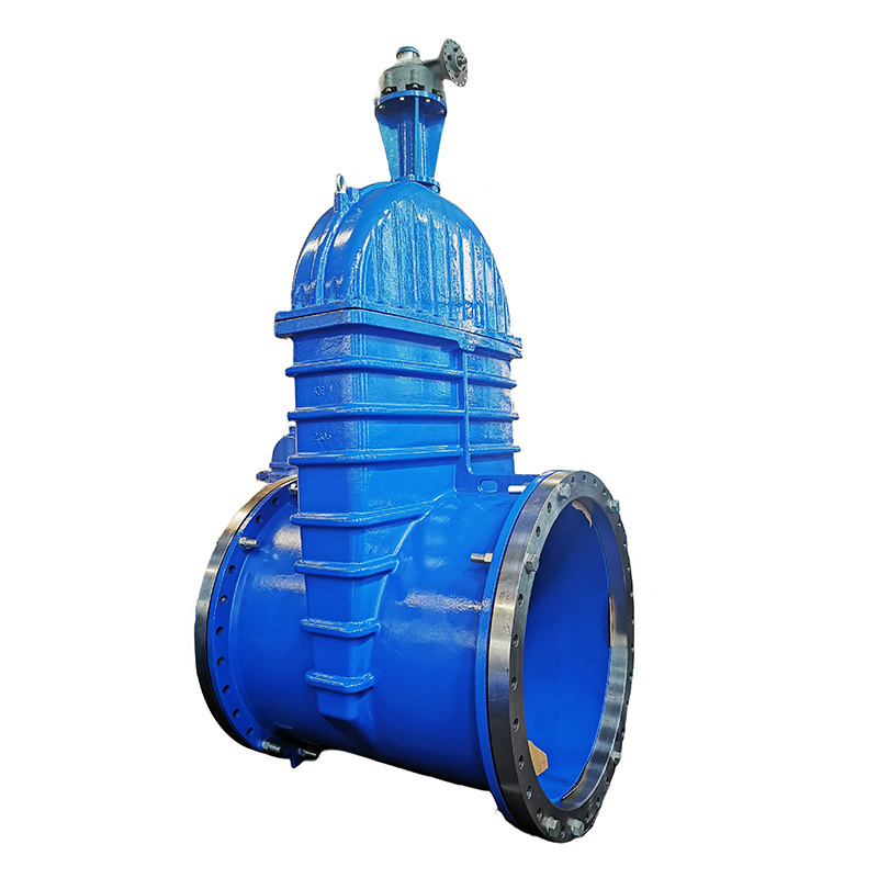 dn40-dn1200 bs 5163 double flanged gate valve dn300 pn16 & dn200 pn16 din 3202 f4 resilient seat gate valve