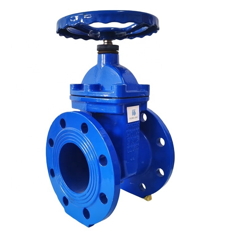 dn40-dn1200 bs 5163 double flanged gate valve dn300 pn16 & dn200 pn16 din 3202 f4 resilient seat gate valve