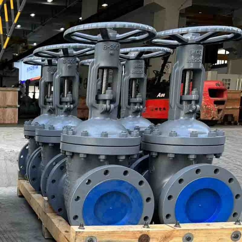 API 6D 4inch 900lbs WCB Carbon steel metal seat Rising stem OS&Y gate valve